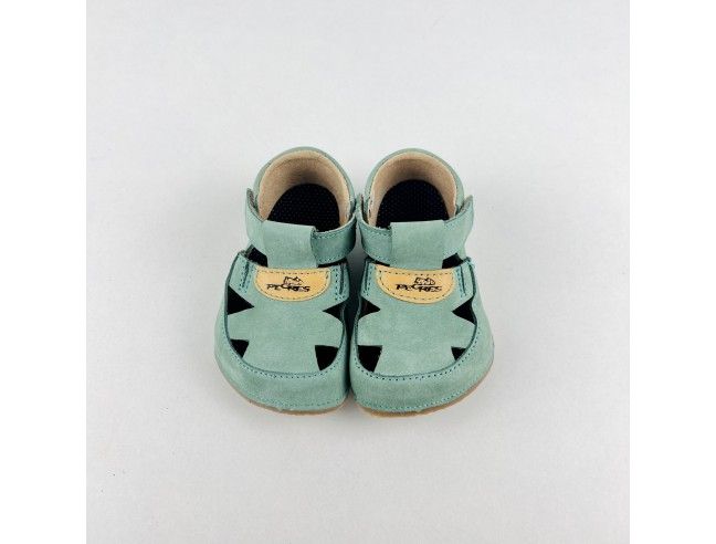 Sandalia Barefoot BF21 PEGRES Piel Mint