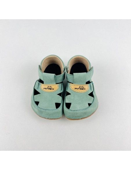Sandalia Barefoot BF21 PEGRES Piel Mint