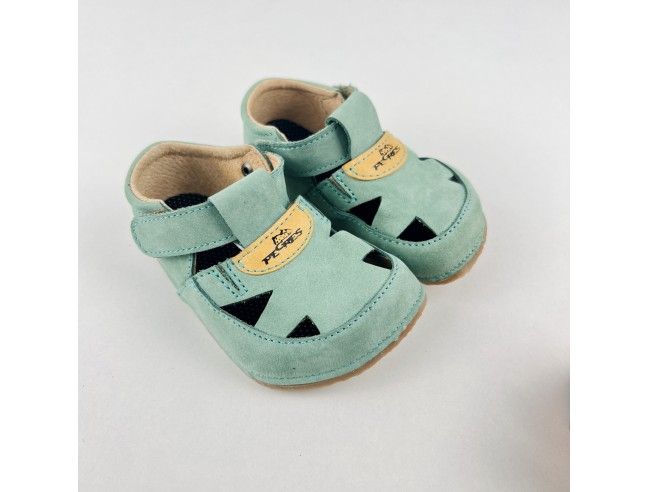 Sandalia Barefoot BF21 PEGRES Piel Mint