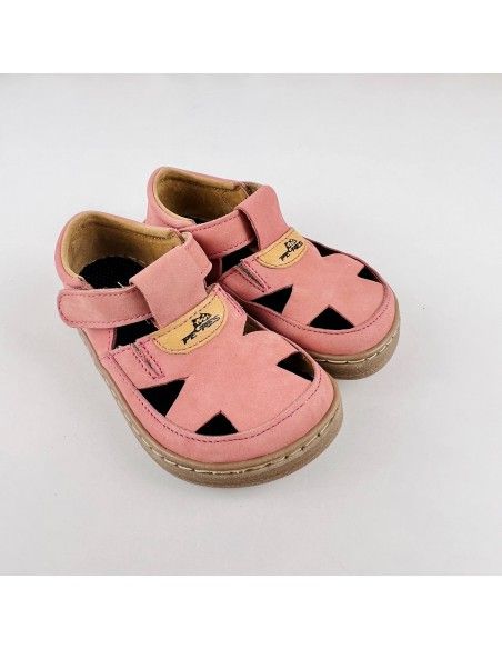 Sandalia Barefoot BF51 PEGRES Piel Pink