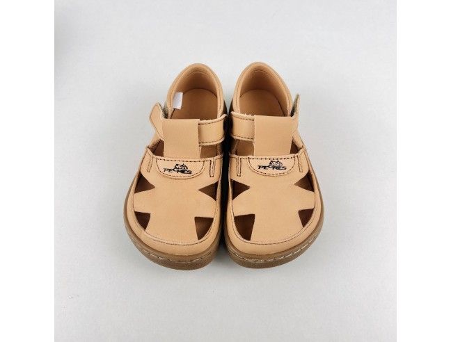 Sandalia Barefoot BF51U PEGRES Piel Bio Natura