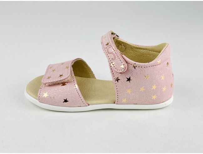 Sandalia Abierta FlexiNENS Rosa Estrellas SS24