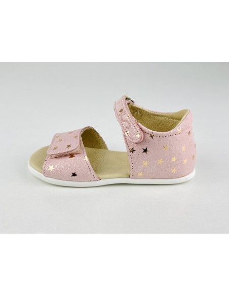 Sandalia Abierta FlexiNENS Rosa Estrellas SS24