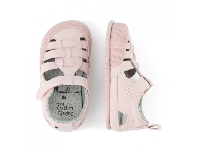 Zapato Feroz Sandalia Tabarca Micronobuk Rosa Palo SS24
