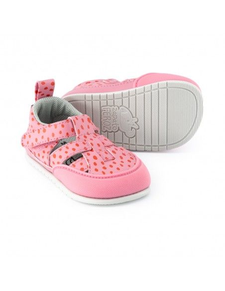 Zapato Feroz Sandalia Microfibra Irta Ulises Rosa SS24
