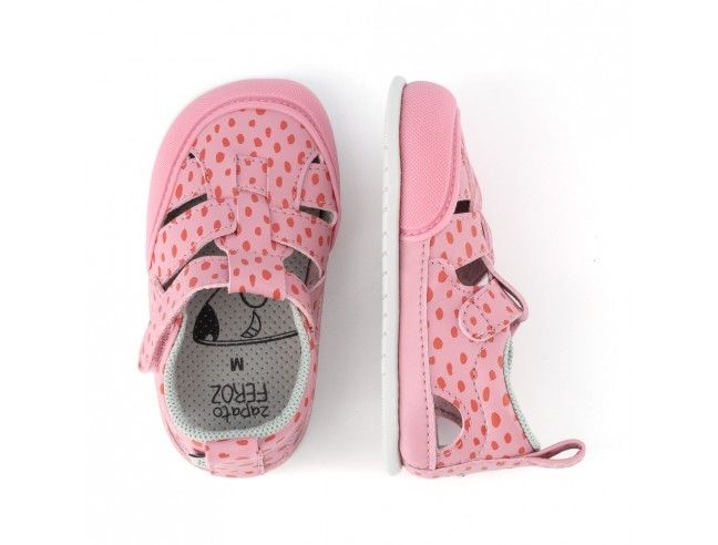 Zapato Feroz Sandalia Microfibra Irta Ulises Rosa SS24