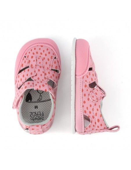 Zapato Feroz Sandalia Microfibra Irta Ulises Rosa SS24
