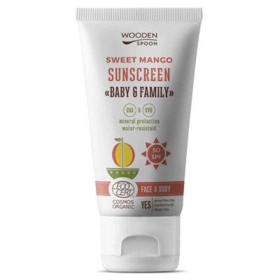 Protector Solar Mineral Bebés SPF 50+ 150ml Mango WOODEN...