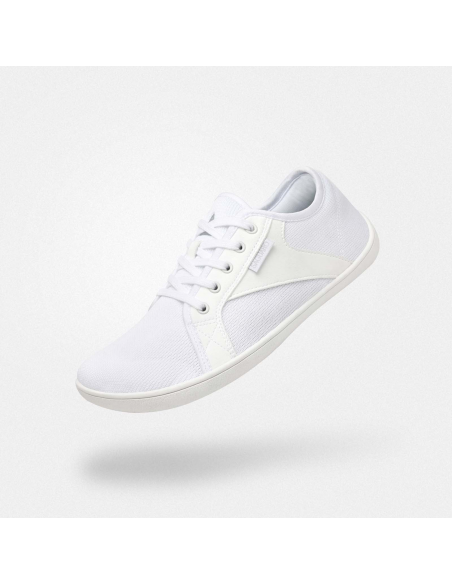 Zapatilla deportiva barefoot Saguaro.  Adulto XZH0191WH Luck I White Unisex