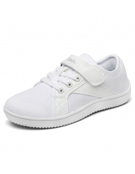 Zapatilla deportiva barefoot Saguaro AXZA085WH Luck I White Unisex