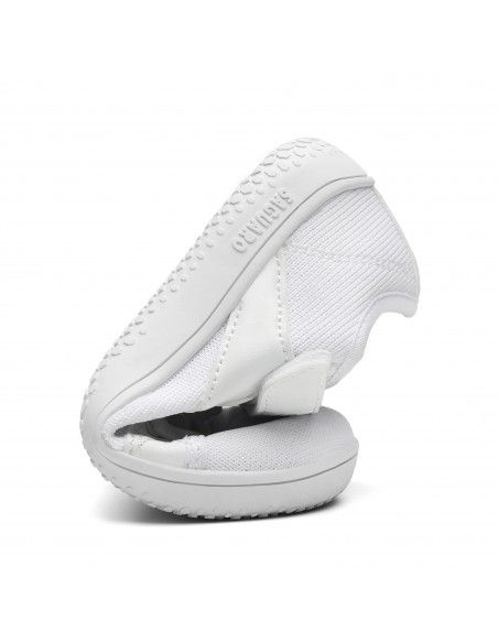 Zapatilla deportiva barefoot Saguaro AXZA085WH Luck I White Unisex