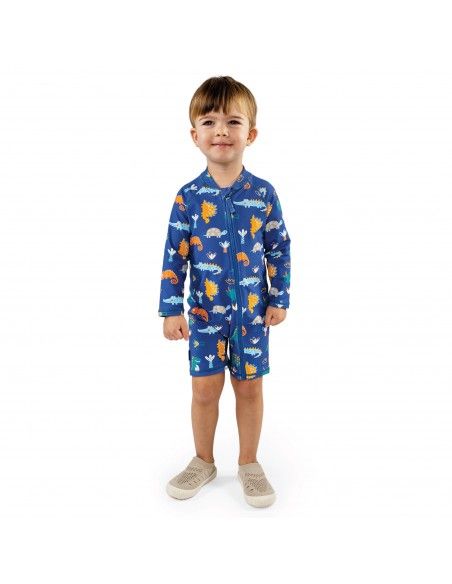 Mono de baño con protección solar Dino Buddies Janandjul