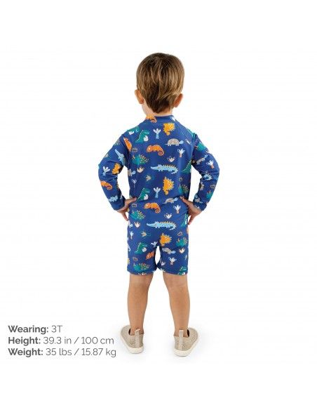 Mono de baño con protección solar Dino Buddies Janandjul