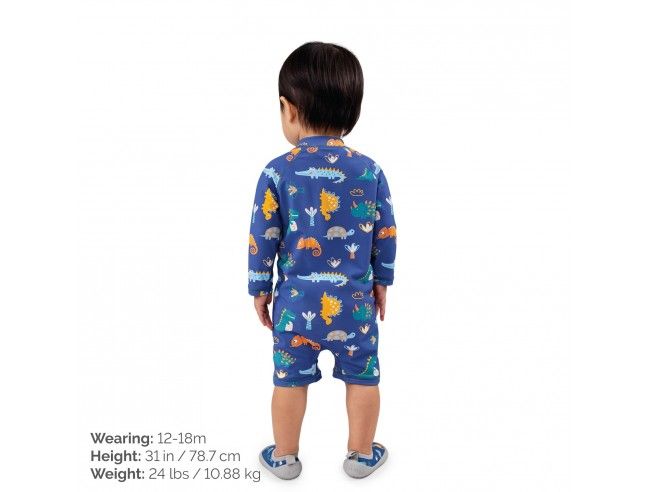 Mono de baño con protección solar Dino Buddies...