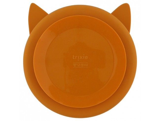 Plato Silicona con ventosa y compartimentos Trixie FOX