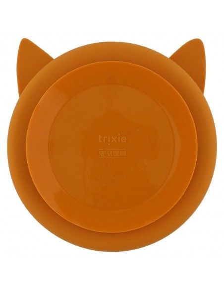 Plato Silicona con ventosa y compartimentos Trixie FOX