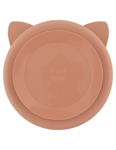 Plato Silicona con ventosa y compartimentos Trixie GATO