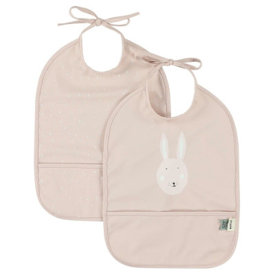 Set 2 Babero impermeables Trixie Rabbit