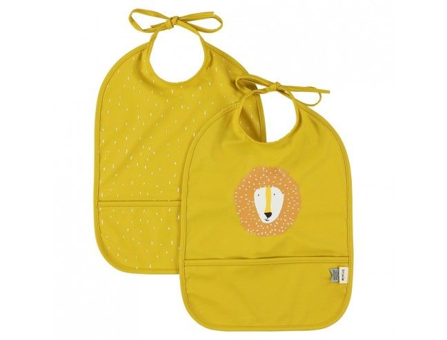 Set 2 Babero impermeables Trixie Leon