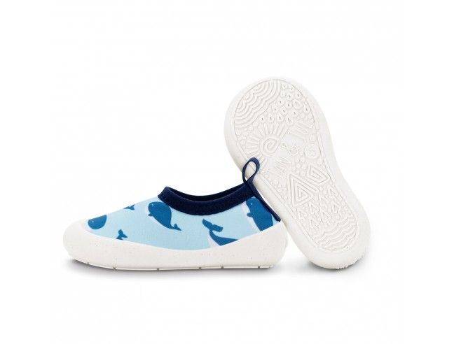 Zapatilla de agua Water Play  Jan & Jul BLue Whale