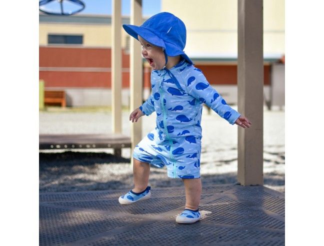 Zapatilla de agua Water Play  Jan & Jul BLue Whale