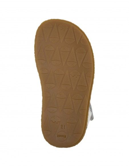 Sandalia Corbu Houston/Miko Blanca con talonera Camper SS24