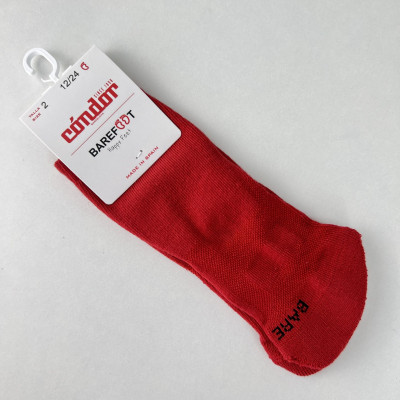 Calcetines Barefoot Cóndor Liso ROJO