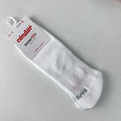 Calcetines Barefoot Cóndor Liso BLANCO