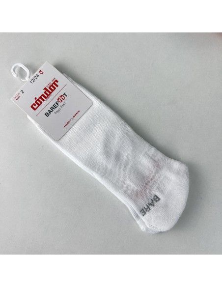 Calcetines Barefoot Cóndor Liso BLANCO