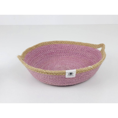 Cesta con asas Anidando ROSA