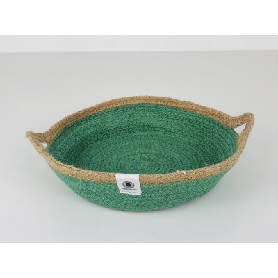 Cesta con asas Anidando VERDE