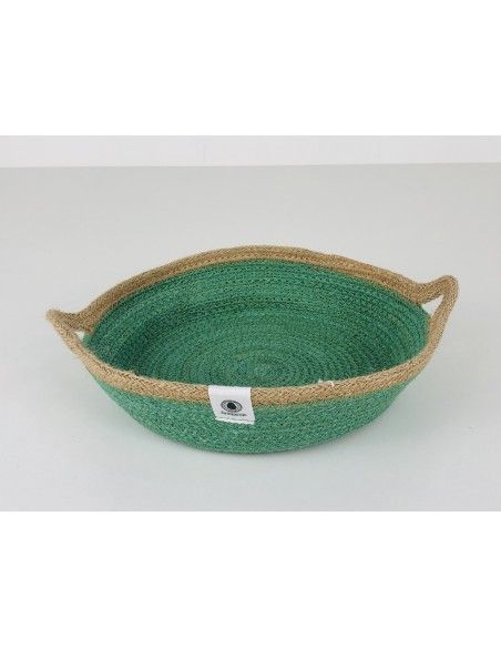 Cesta con asas Anidando VERDE