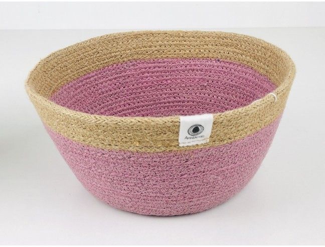Cesta para piezas sueltas ROSA Anidando 22*10cm