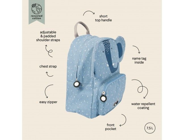 Mochila Trixie Grande Elefante