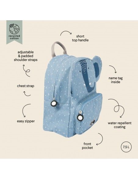 Mochila Trixie Grande Elefante