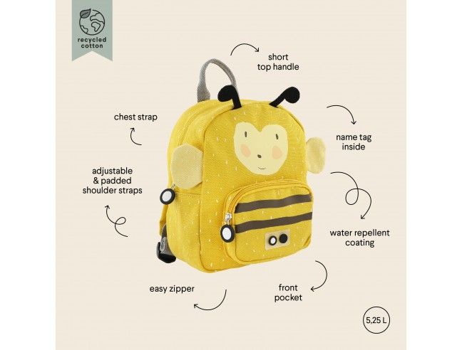 Mochila Trixie Small Abeja