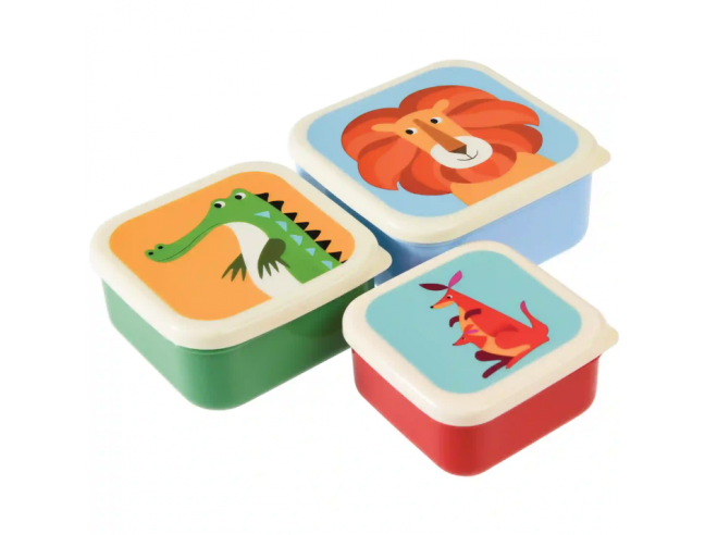 Set 3 Tupper REX (Wild Wonders)