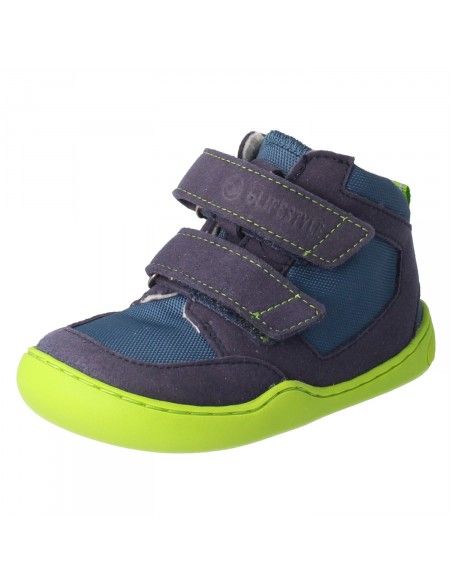 Botín barefoot velcro LUCHS Azul/Verde bLifestyle