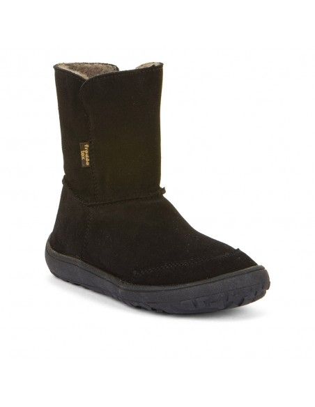 Bota barefoot membrana impermeable Froddo TEX SUEDE G3160238-4 Black