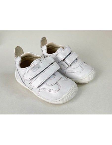 Zapato primeros pasos Esdori Piel Napa Blanco