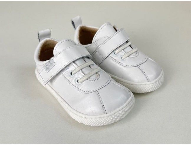 Zapato primeros pasos Esdori Piel Florencia Blanco