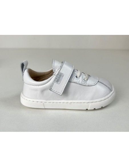 Zapato primeros pasos Esdori Piel Florencia Blanco