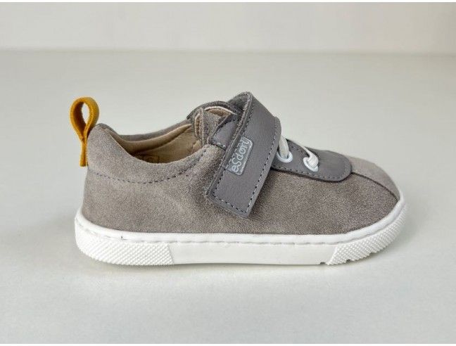 Zapato primeros pasos Esdori Piel Serraje Perla