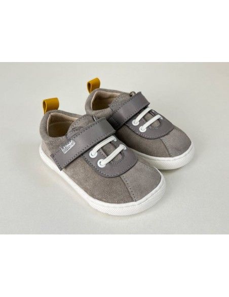 Zapato primeros pasos Esdori Piel Serraje Perla