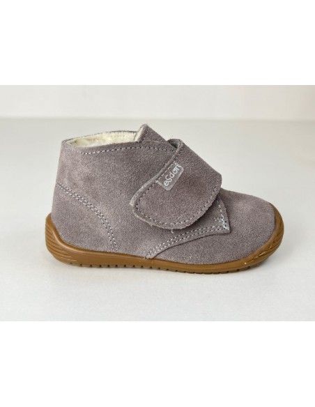 Zapato primeros pasos Esdori Piel Serraje Grafito