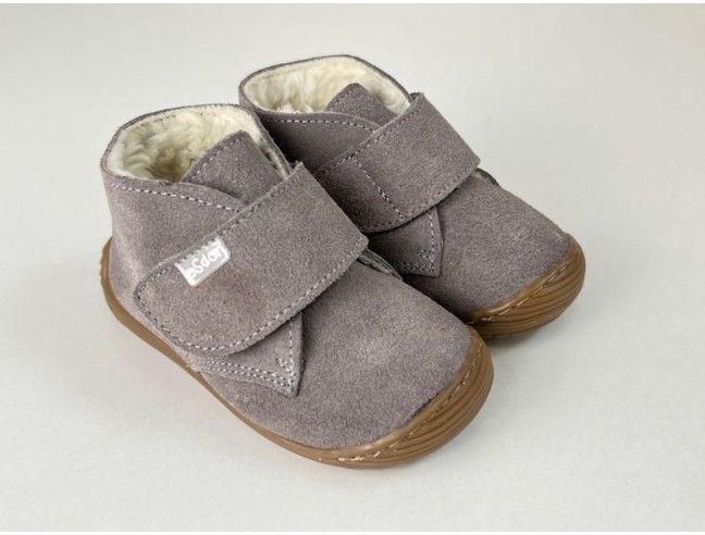 Zapato primeros pasos Esdori Piel Serraje Grafito