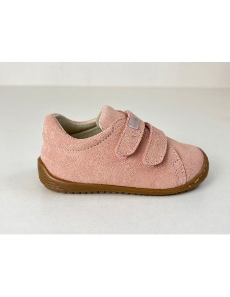 Zapato primeros pasos Esdori Piel Serraje Rose