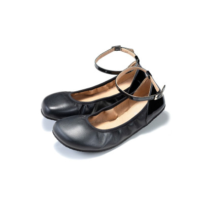 Bailarinas Barefoot TULIP 3.0 Piel Negro SHAPEN