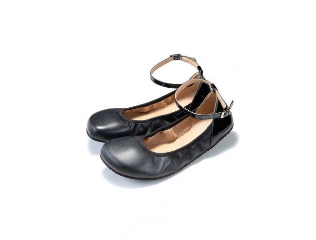 Bailarinas Barefoot TULIP 3.0 Piel Negro SHAPEN