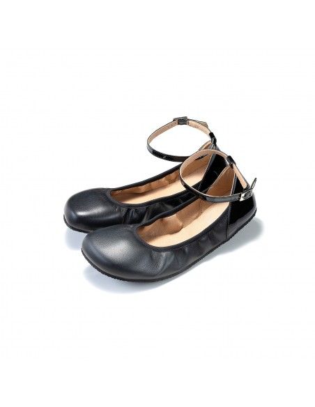 Bailarinas Barefoot TULIP 3.0 Piel Negro SHAPEN